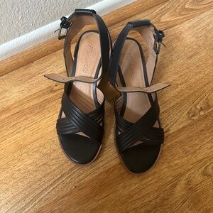 Madewell Black Summer Sandals